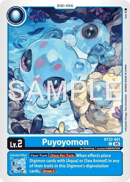 Image for Puyoyomon (Cyber Eden) (BT22-001 C) - Digimon Card Game