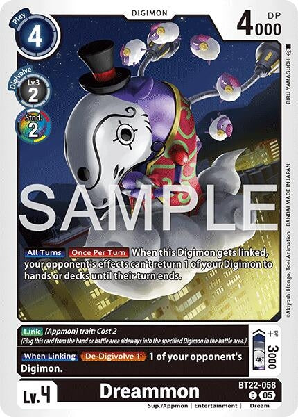 Image for Dreammon (Cyber Eden) (BT22-058 C) - Digimon Card Game