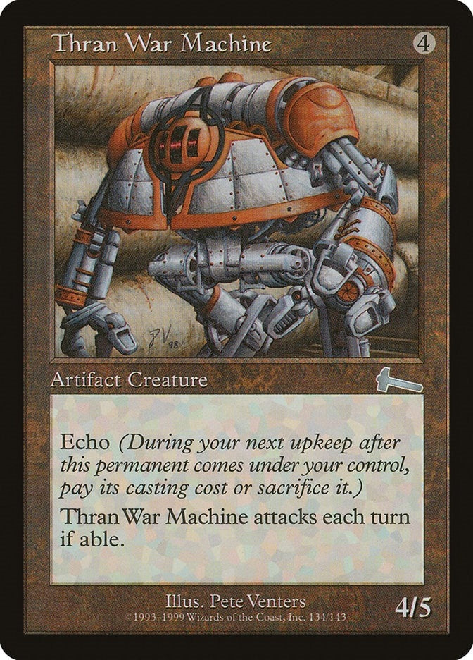 Image for Thran War Machine (Urza's Legacy) (134) - Magic: The Gathering