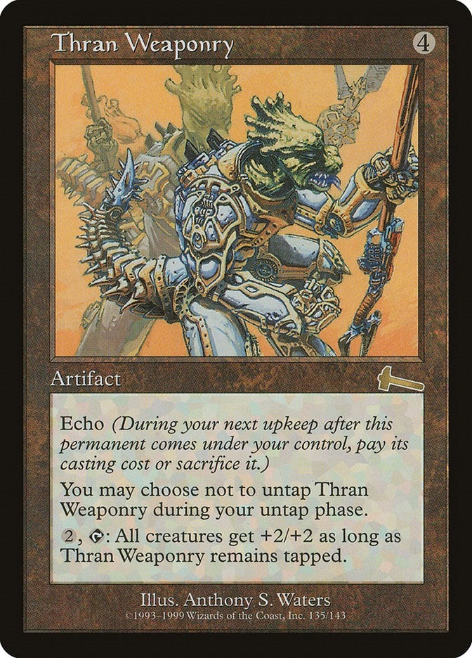 Image for Thran Weaponry (Urza's Legacy) (135) - Magic: The Gathering