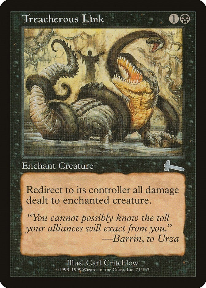 Image for Treacherous Link (Urza's Legacy) (71) - Magic: The Gathering