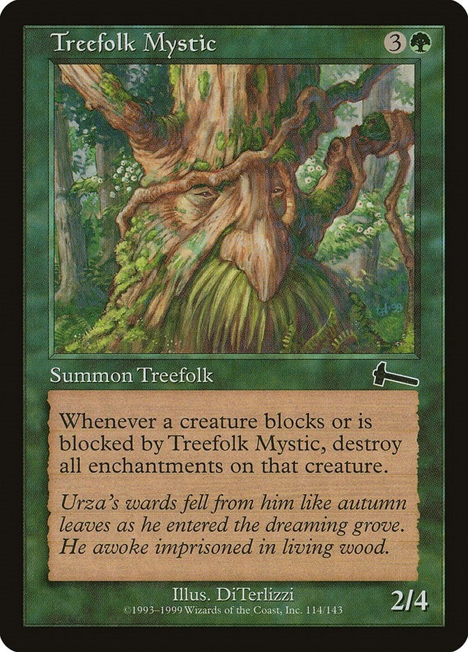 Image for Treefolk Mystic (Urza's Legacy) (114) - Magic: The Gathering