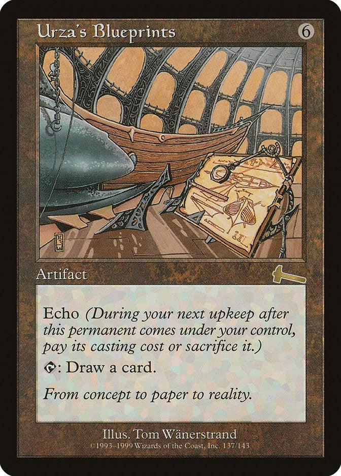 Image for Urza's Blueprints (Urza's Legacy) (137) - Magic: The Gathering