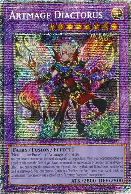Image for Artmage Diactorus (Starlight Rare) (Duelist's Advance) (DUAD-EN032) - YuGiOh