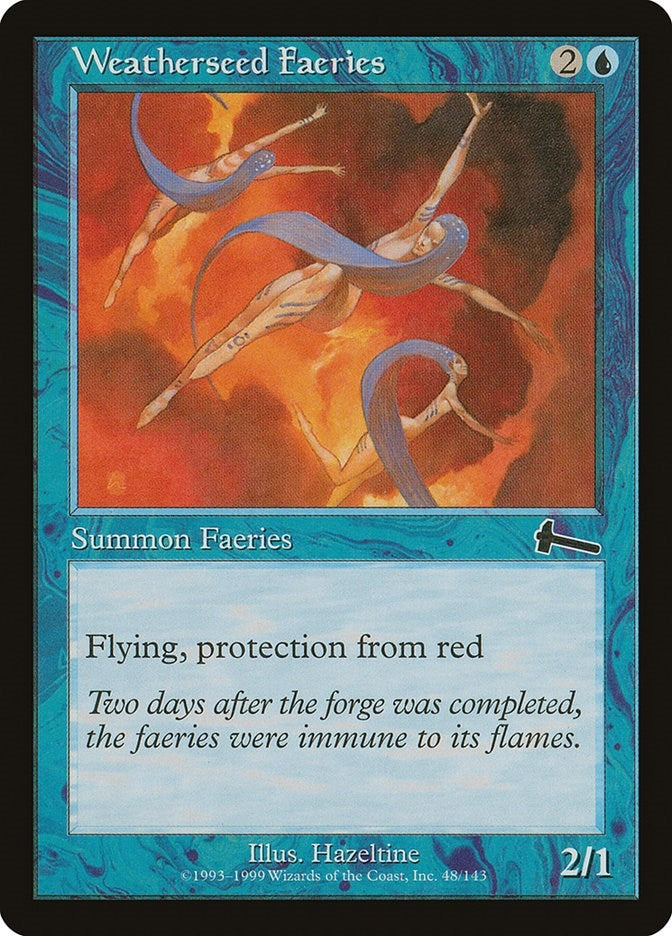 Image for Weatherseed Faeries (Urza's Legacy) (48) - Magic: The Gathering