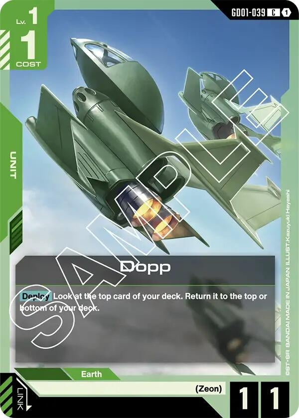 Image for Dopp (Newtype Rising) (GD01-039) - Gundam Card Game