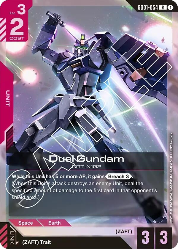 Image for Duel Gundam (Newtype Rising) (GD01-054) - Gundam Card Game