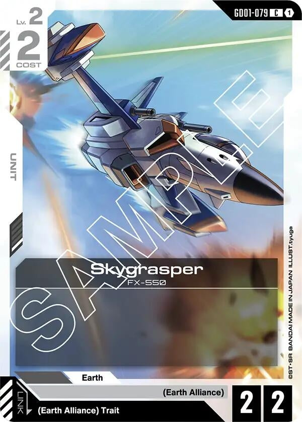 Image for Skygrasper (Newtype Rising) (GD01-079) - Gundam Card Game