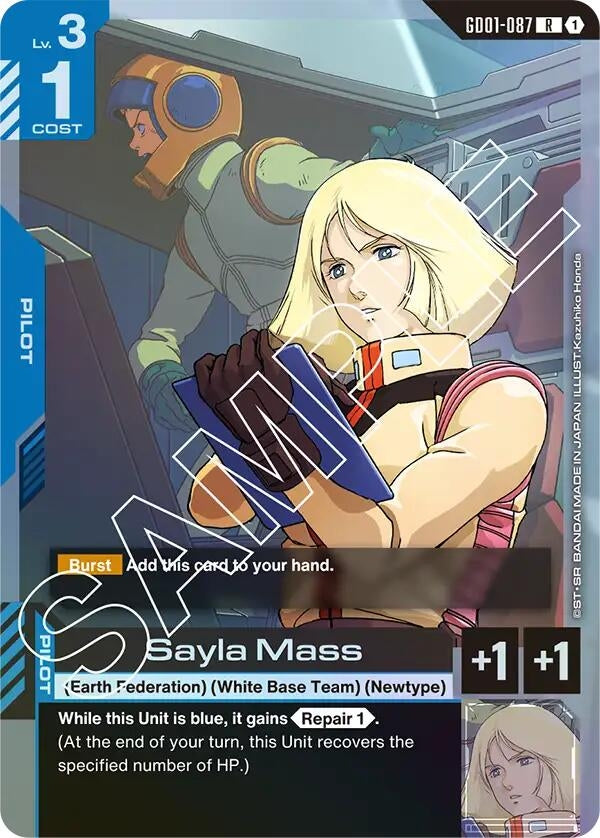 Image for Sayla Mass (Newtype Rising) (GD01-087) - Gundam Card Game