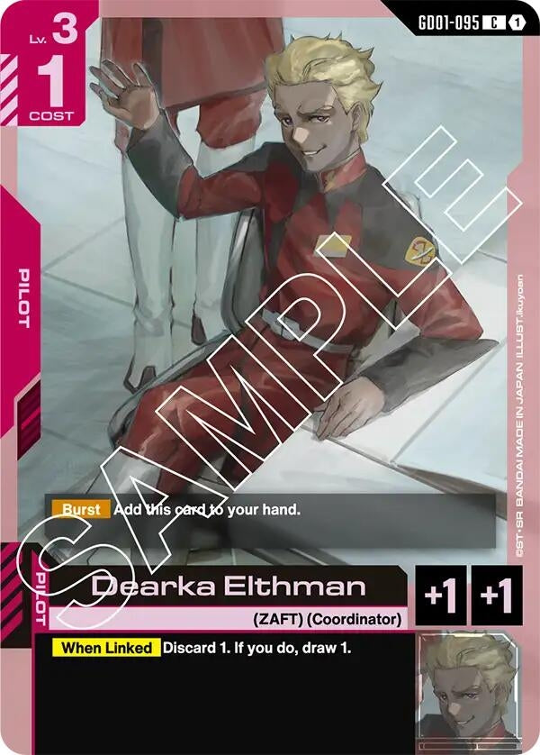 Image for Dearka Elthman (Newtype Rising) (GD01-095) - Gundam Card Game