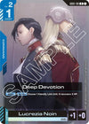 Image for Deep Devotion (Newtype Rising) (GD01-101) - Gundam Card Game