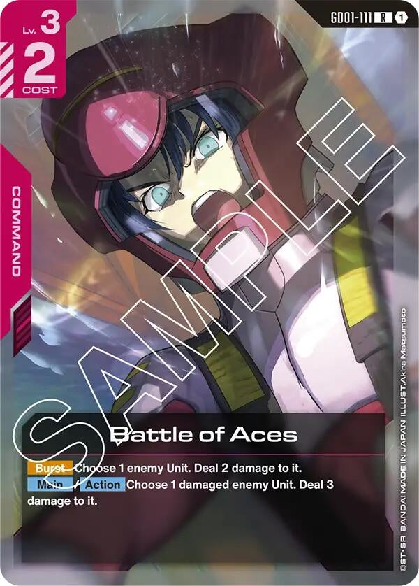 Image for Battle of Aces (Newtype Rising) (GD01-111) - Gundam Card Game