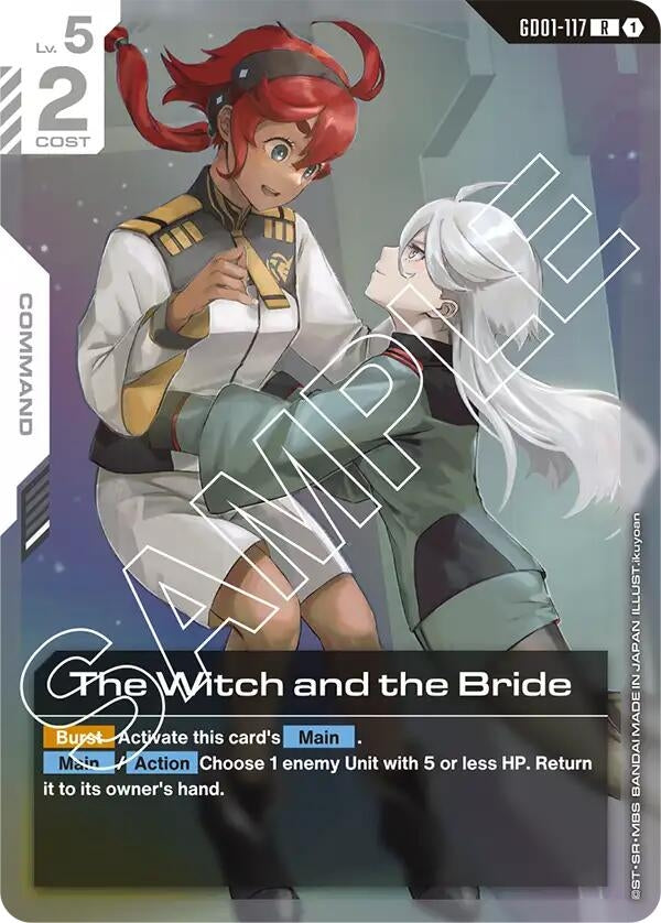 Image for The Witch and the Bride (Newtype Rising) (GD01-117) - Gundam Card Game