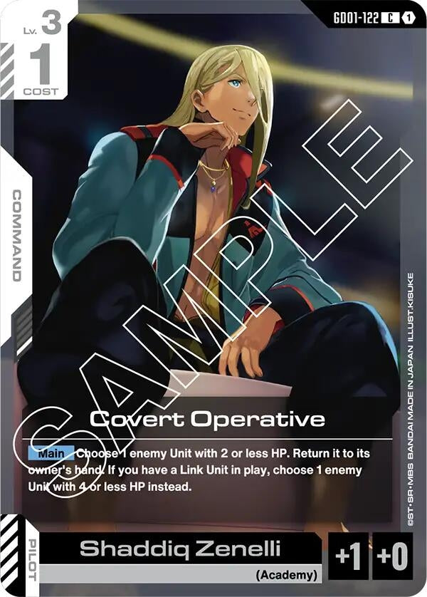 Image for Covert Operative (Newtype Rising) (GD01-122) - Gundam Card Game