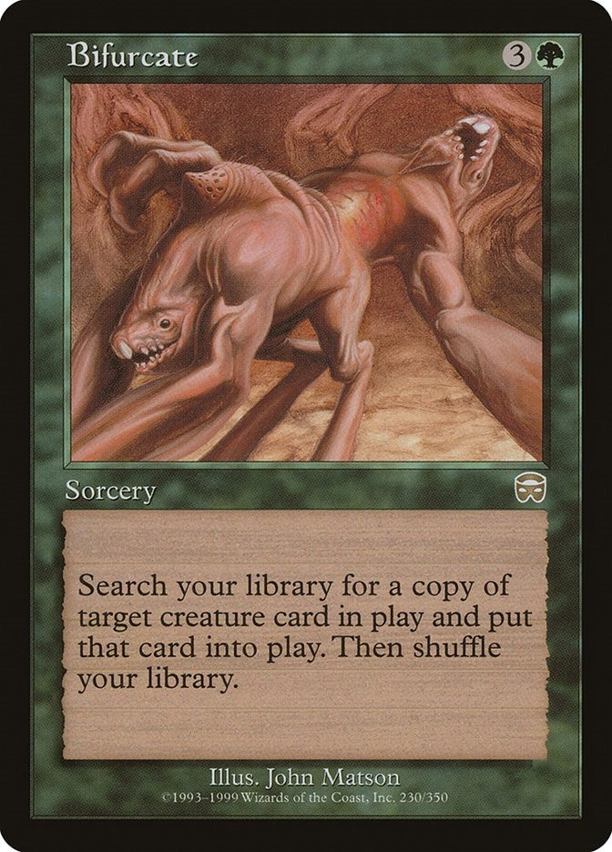 Image for Bifurcate (Mercadian Masques) (230) - Magic: The Gathering