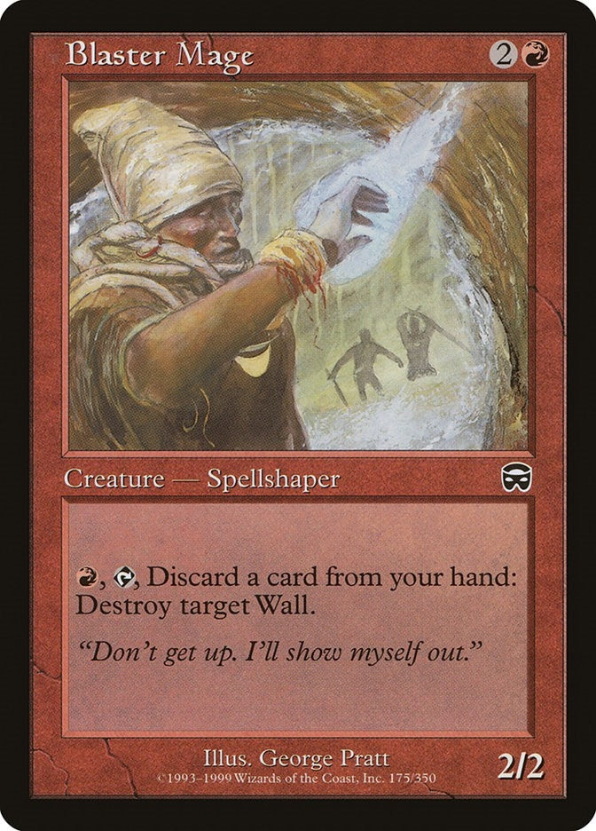 Image for Blaster Mage (Mercadian Masques) (175) - Magic: The Gathering