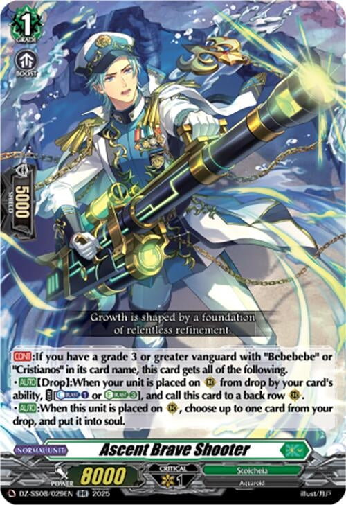 Image for Ascent Brave Shooter (DZ-SS08: Festival Booster 2025) (DZ-SS08/029EN) - Cardfight Vanguard