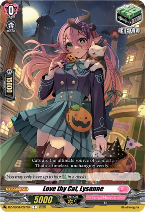 Image for Love thy Cat, Lysanne (DZ-SS08: Festival Booster 2025) (DZ-SS08/057EN) - Cardfight Vanguard