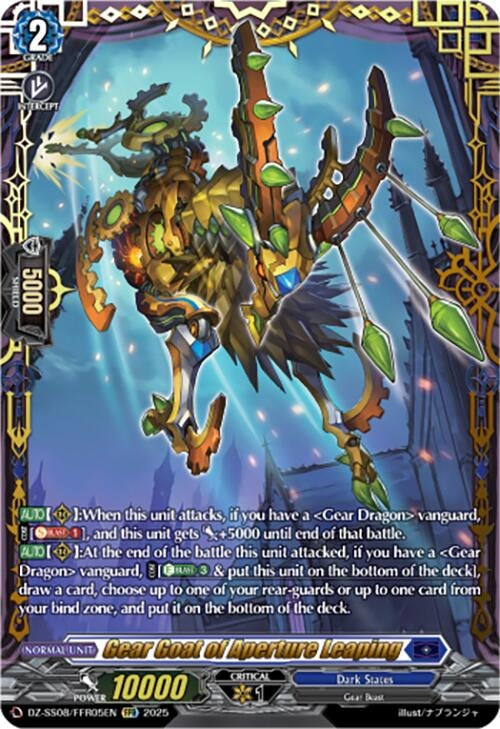 Image for Gear Goat of Aperture Leaping (FFR) (DZ-SS08: Festival Booster 2025) (DZ-SS08/FFR05EN) - Cardfight Vanguard