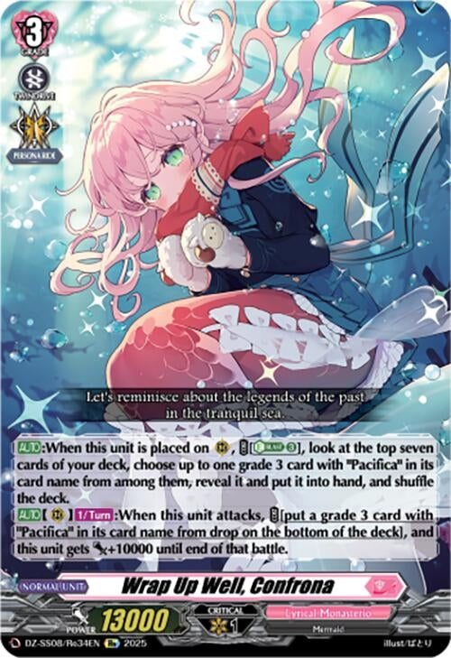 Image for Wrap Up Well, Confrona (DZ-SS08: Festival Booster 2025) (DZ-SS08/Re34EN) - Cardfight Vanguard