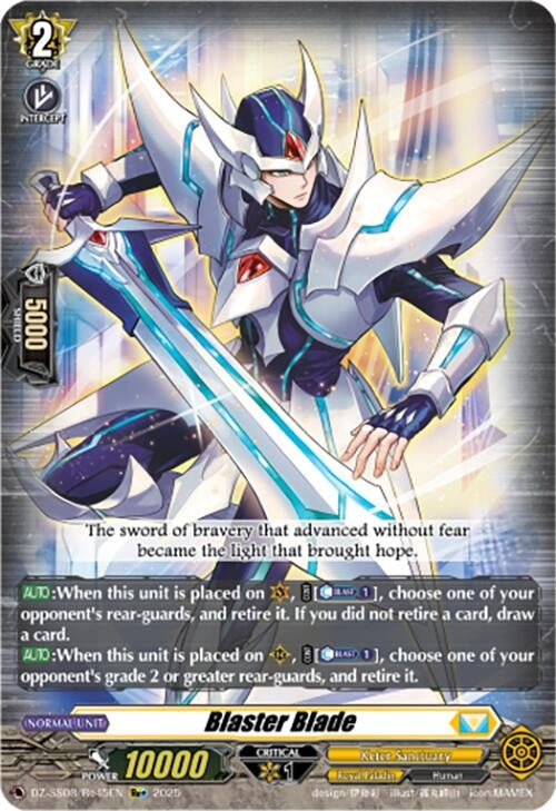 Image for Blaster Blade (Re+) (DZ-SS08: Festival Booster 2025) (DZ-SS08/Re45EN) - Cardfight Vanguard