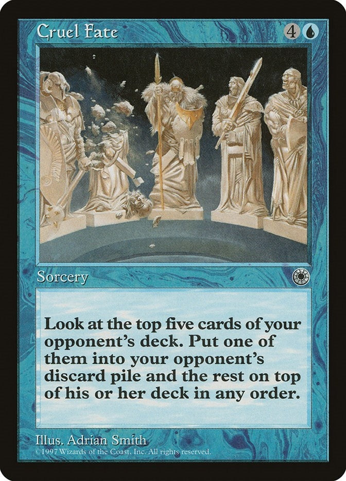 Image for Cruel Fate (Portal) - Magic: The Gathering