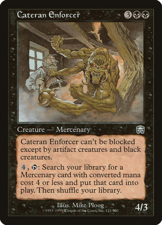 Image for Cateran Enforcer (Mercadian Masques) (121) - Magic: The Gathering
