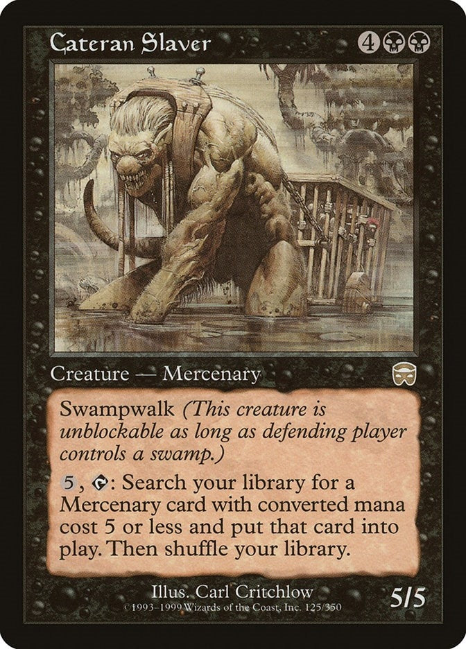 Image for Cateran Slaver (Mercadian Masques) (125) - Magic: The Gathering