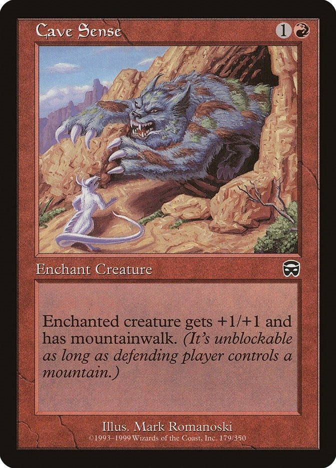 Image for Cave Sense (Mercadian Masques) (179) - Magic: The Gathering