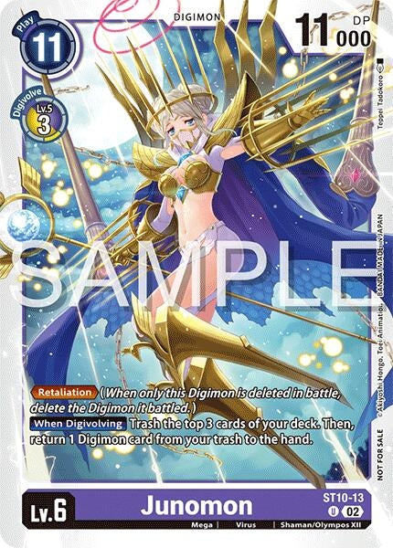 Image for Junomon (Time Stranger Demo Deck) (Digimon Demo Deck Exclusive Cards) (ST10-13 U) - Digimon Card Game
