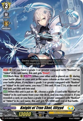 Image for Knight of True Shot, Illtyyd (D Promo Cards) (D-PR/882EN) - Cardfight Vanguard