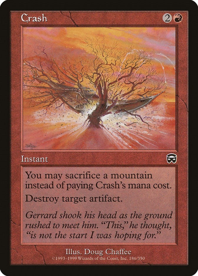 Image for Crash (Mercadian Masques) (186) - Magic: The Gathering