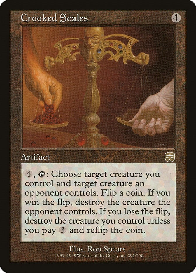 Image for Crooked Scales (Mercadian Masques) (291) - Magic: The Gathering