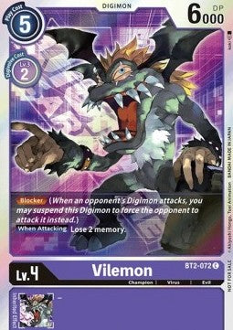 Vilemon (BT2-072) - Event Pack (Alternative Art) [EP1-BT2-072]