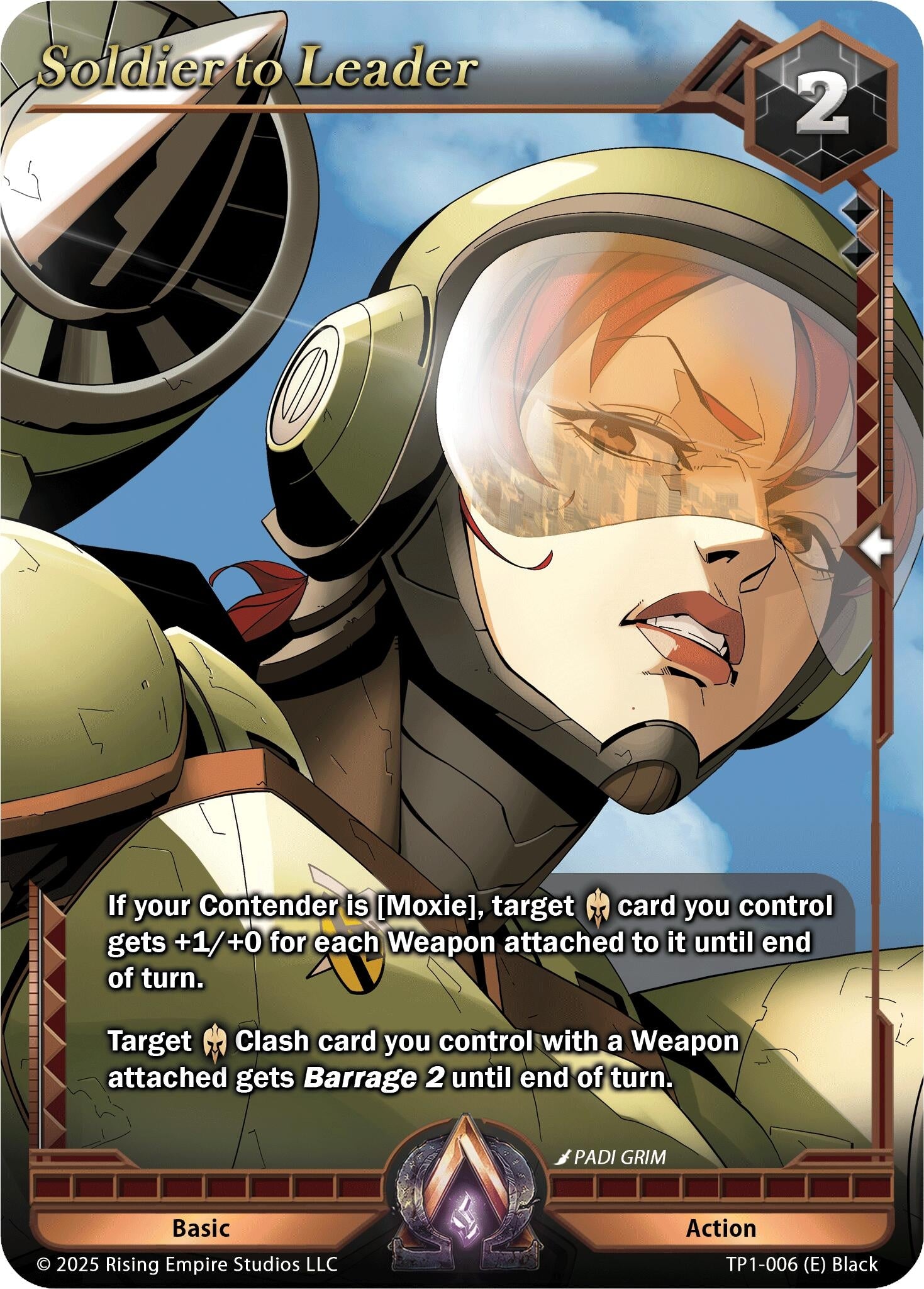 Image for Soldier to Leader (Spoils of the Forgotten) (TP1-006) - Alpha Clash