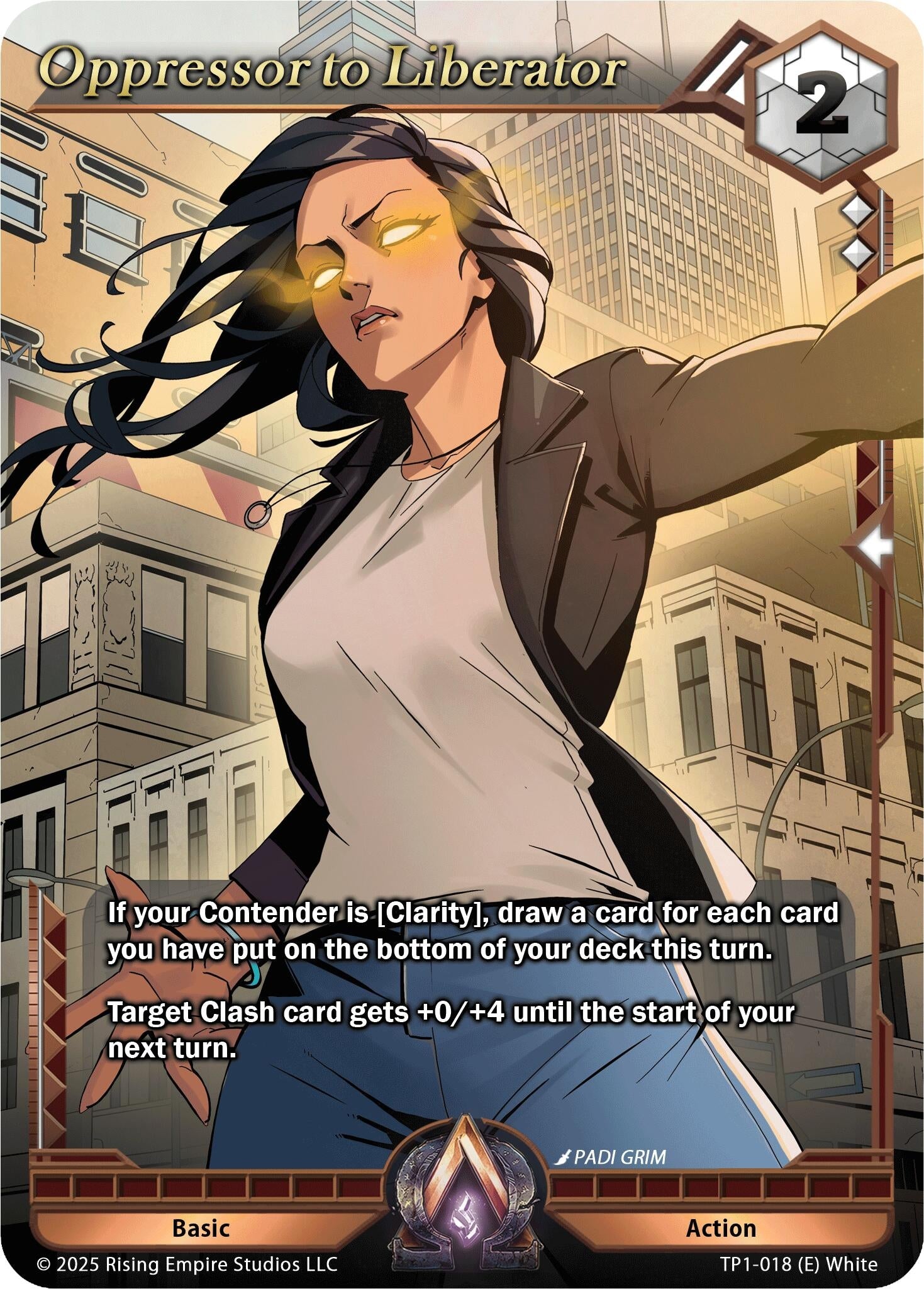 Image for Oppressor to Liberator (Spoils of the Forgotten) (TP1-018) - Alpha Clash