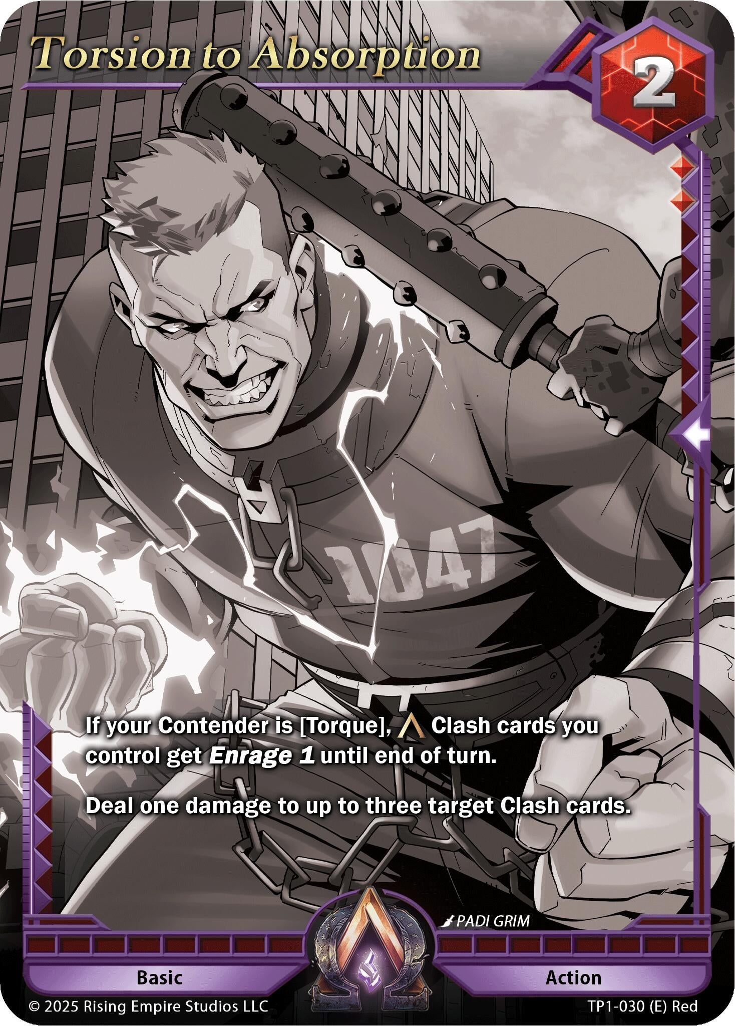 Image for Torsion to Absorption (Monochrome) (Spoils of the Forgotten) (TP1-030) - Alpha Clash