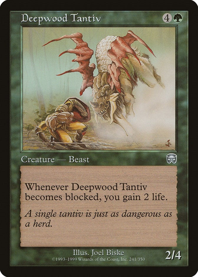Image for Deepwood Tantiv (Mercadian Masques) (241) - Magic: The Gathering