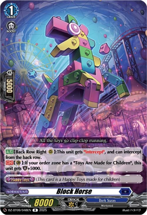 Image for Block Horse (DZ-BT09: Super Brave Detonation) (DZ-BT09/048EN) - Cardfight Vanguard