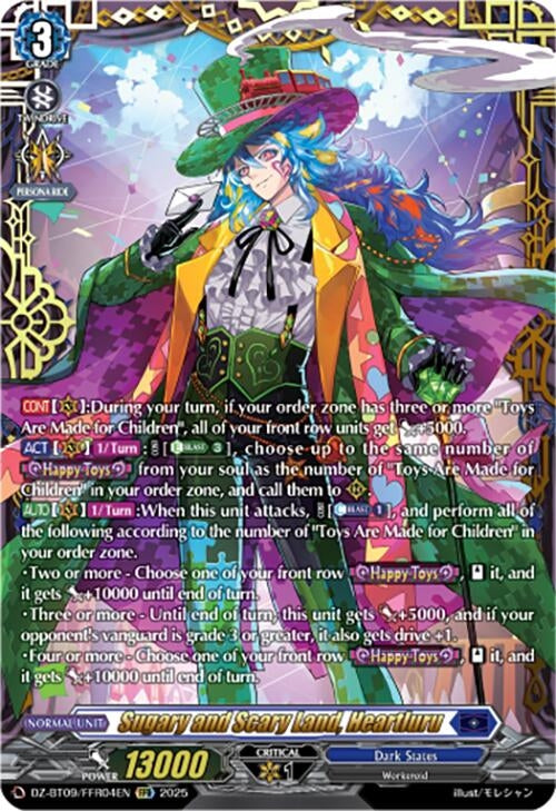 Image for Sugary and Scary Land, Heartluru (FFR) (DZ-BT09: Super Brave Detonation) (DZ-BT09/FFR04EN) - Cardfight Vanguard