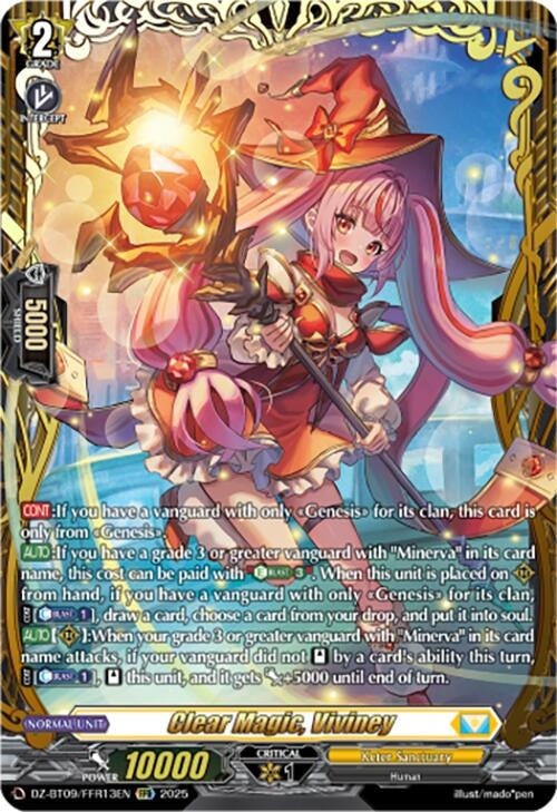 Image for Clear Magic, Viviney (FFR) (DZ-BT09: Super Brave Detonation) (DZ-BT09/FFR13EN) - Cardfight Vanguard