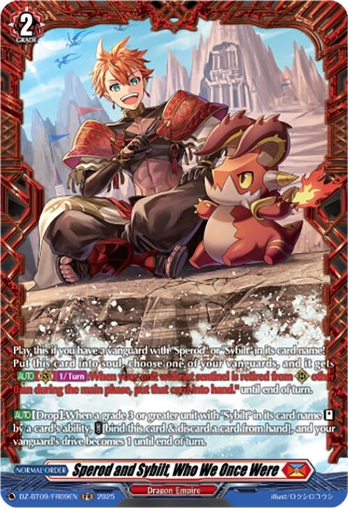 Image for Sperod and Sybilt, Who We Once Were (FR) (DZ-BT09: Super Brave Detonation) (DZ-BT09/FR09EN) - Cardfight Vanguard