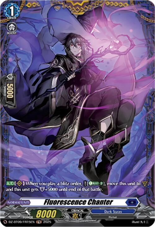 Image for Fluorescence Chanter (FR) (DZ-BT09: Super Brave Detonation) (DZ-BT09/FR15EN) - Cardfight Vanguard