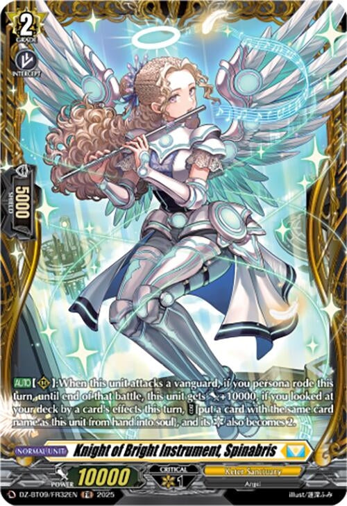Image for Knight of Bright Instrument, Spinabris (FR) (DZ-BT09: Super Brave Detonation) (DZ-BT09/FR32EN) - Cardfight Vanguard
