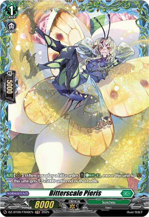 Image for Bitterscale Pieris (FR) (DZ-BT09: Super Brave Detonation) (DZ-BT09/FR46EN) - Cardfight Vanguard