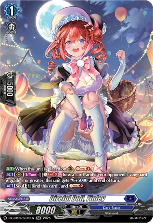 Image for Direful Doll, Finley (SR) (DZ-BT09: Super Brave Detonation) (DZ-BT09/SR10EN) - Cardfight Vanguard