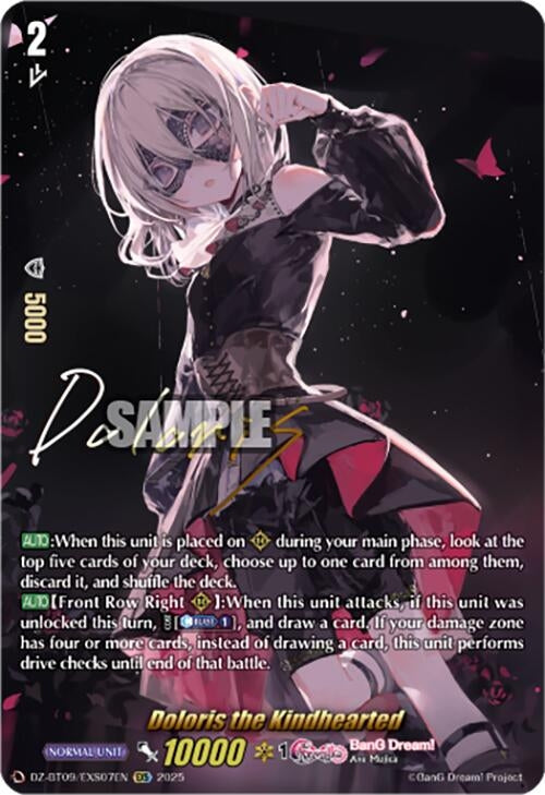 Image for Doloris the Kindhearted (EXS) (DZ-BT09: Super Brave Detonation) (DZ-BT09/EXS07EN) - Cardfight Vanguard