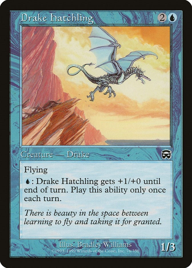 Image for Drake Hatchling (Mercadian Masques) (76) - Magic: The Gathering