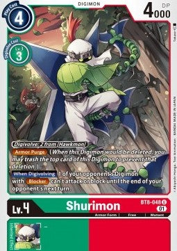 Shurimon (BT8-048) - New Awakening (Uncommon) [BT-08-048]