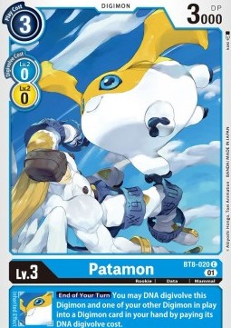 Patamon (BT8-020) - New Awakening (Common) [BT-08-020]
